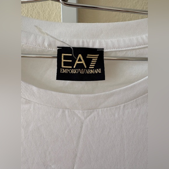 NWT - Emporio Armani Logo Cotton Short Sleeve Shirt - Size XXL - Picture 7 of 9